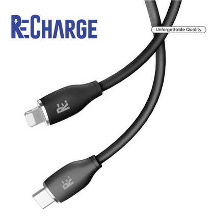 ReCharge Type-C to Lightning 3FT Cable