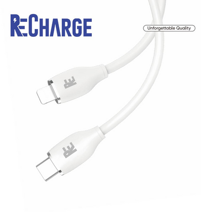 ReCharge Type-C to Lightning 3FT Cable